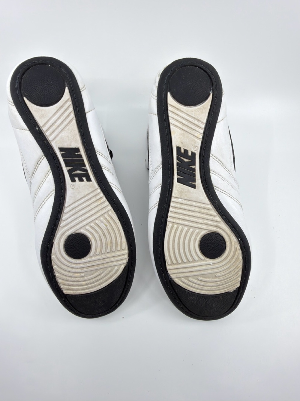 Vintage Nike Greco Supreme Wrestling Shoes Mens 8.5 White Black High Top Shoes - Picture 10 of 13